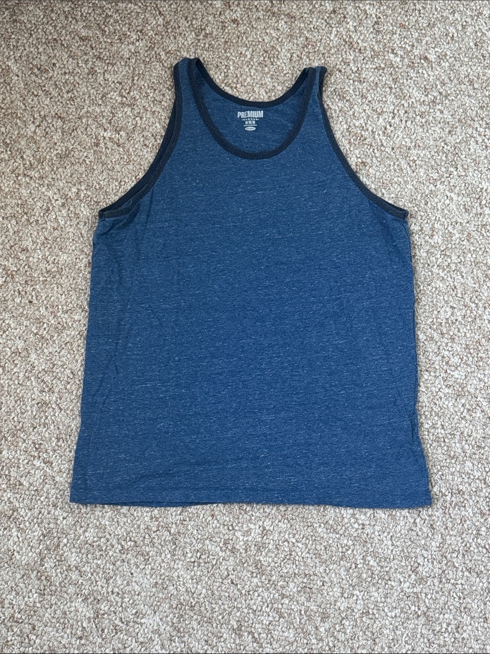 Old Navy Men’s Blue Heather Tank Top Size Medium